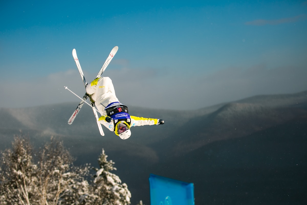 Charlie Aho under en parksession